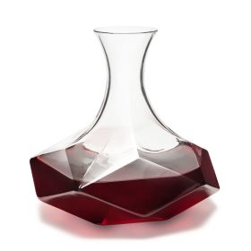 Seneca Crystal Faceted  Wine Decanter Viski