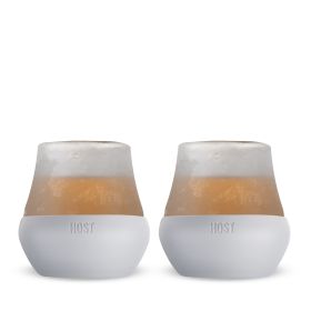 Glass FREEZE Tasting Glass (set of two) in Gray by HOST