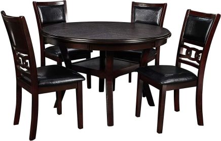 5-Piece Dining Set, Ebony