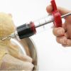 Lightweight Meat Injector Syringe Meat Syringe Marinade Injector for Marinade Flavor Holiday Dinners Restaurant