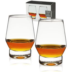 Raye Weighted Crystal Whiskey Glasses Viski