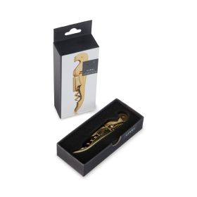 Belmont 24k Signature Double-Hinged Corkscrew in Gold Viski