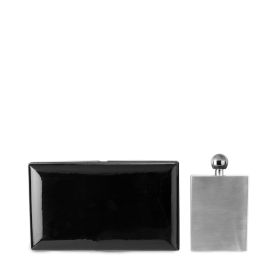 V.I.P. Black Incognito Clutch Flask Blush