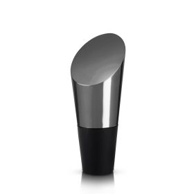 Gunmetal Heavyweight Bottle Stopper by Viski