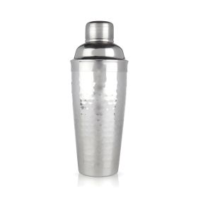 Irving Hammered Cocktail Shaker In Stainless Steel Viski