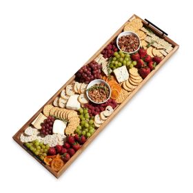 The Longboard Acacia Cheese Board by Twine Living