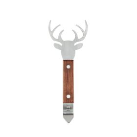 Stag Acacia Wood Bottle Opener by Foster & Rye