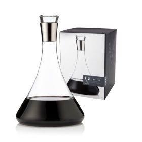 Irving Chrome-Rim Wine Decanter Viski