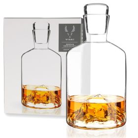 Mountain Crystal Liquor Decanter Viski