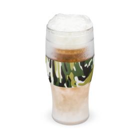 Beer FREEZE Cooling Cup in Green Camo (single) by HOST