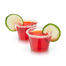 Jello Shot Cups with Lids, Set of 50 by True