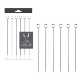 Harrison Cocktail Picks in Stainless Steel Viski