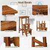 Multifunction Usage Wood Step Stool