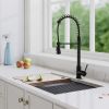 Single Handle Commercial Modern Spring High Arc Kitchen Faucet